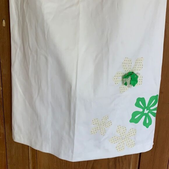 Ruth Anthropologie white sleeveless midi dress - Picture 2 of 7